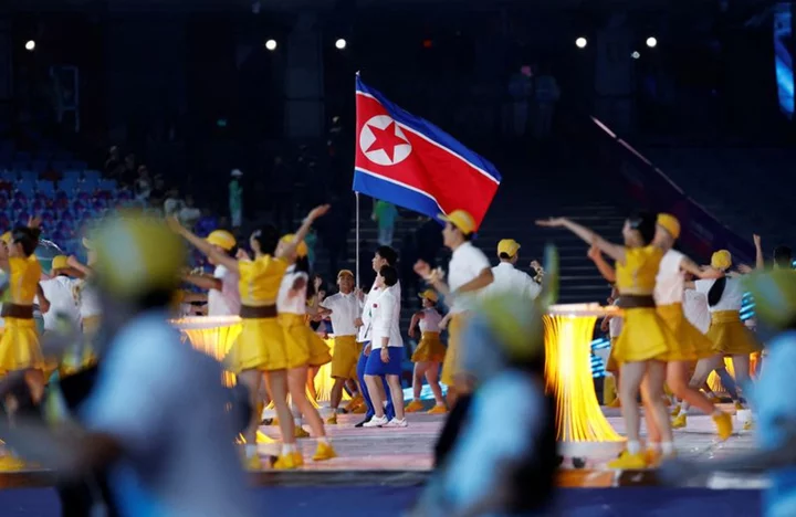Games-Asia Olympic body backs North Korea flag at Hangzhou despite WADA ban