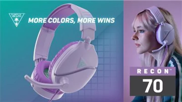 Turtle Beach Launches New Recon 70 Lavender Plus a New Recon 50 in Classic Red & Blue for Nintendo Fans