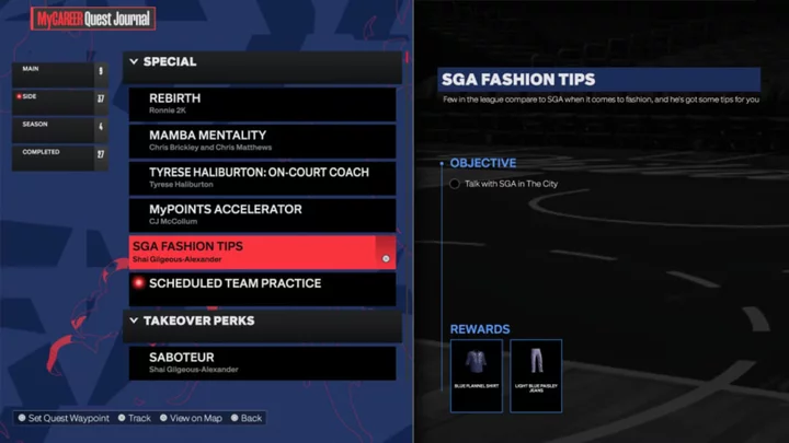 NBA 2K24 SGA Fashion Tips Guide: How to Complete