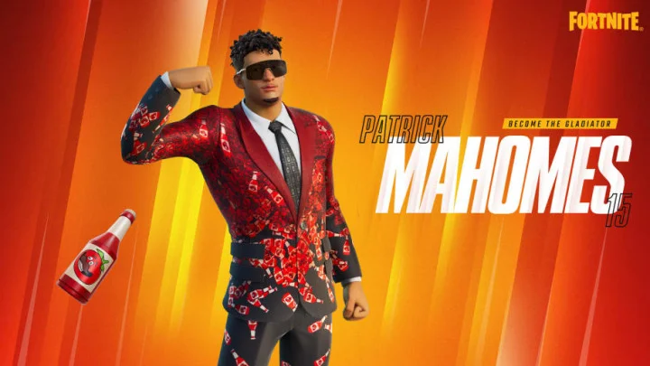 Patrick Mahomes Joins the Fortnite Icon Series