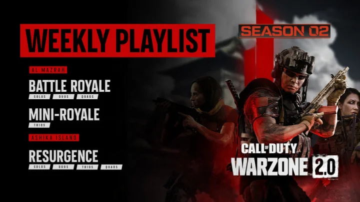 Warzone 2 March 29 Weekly Playlist Update