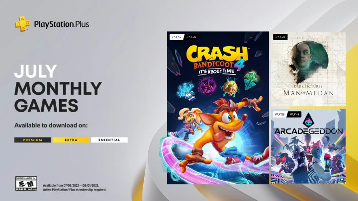 PlayStation Plus July 2022 Games Announced