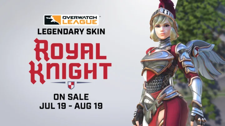 'Royal Knight' Mercy Skin Released for Overwatch League Midseason Madness
