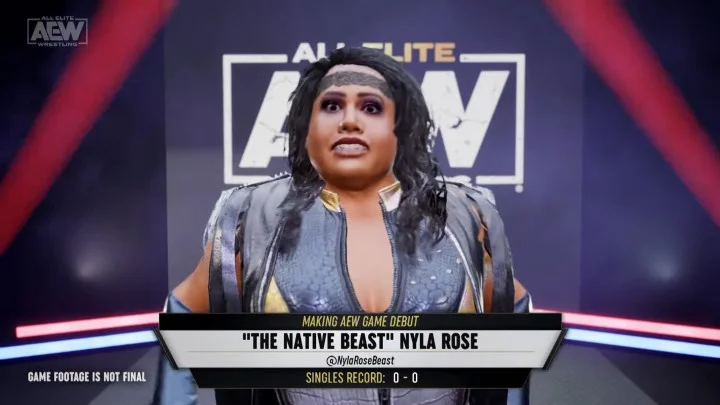 AEW Fight Forever: Nyla Rose Officially Revealed