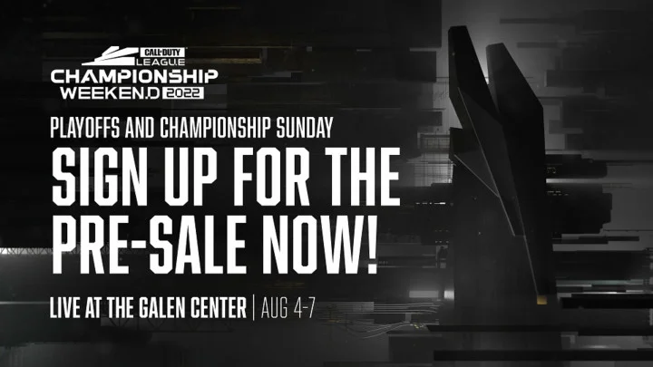 Call of Duty League 2022 Championship Weekend Announced