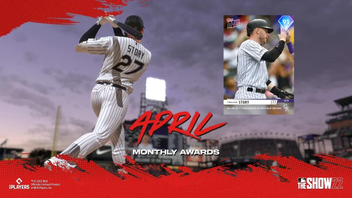 MLB The Show 22 April Monthly Awards: Full List of Players