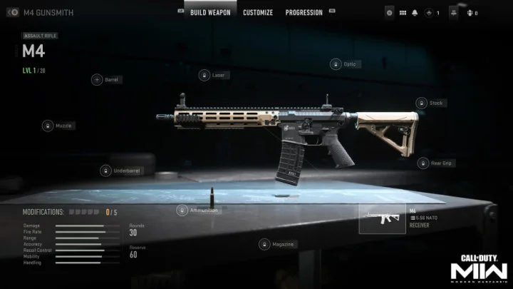 Modern Warfare 2 Gunsmith Revealed