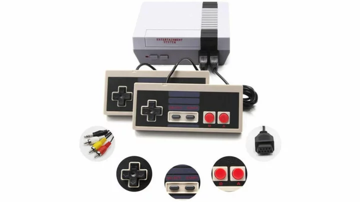 Get nostalgic with this $25 retro-inspired console and games