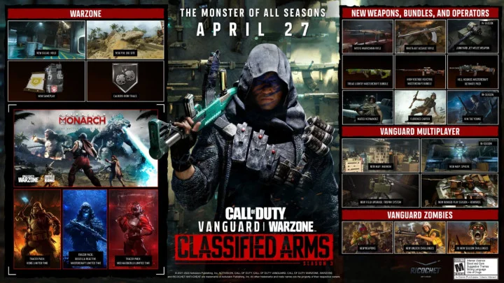 Call of Duty: Vanguard and Warzone Season 3 Roadmap Revealed