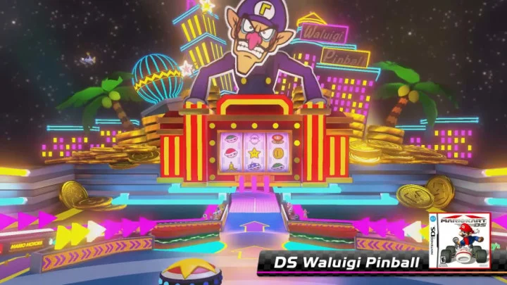Waluigi Pinball Coming to Mario Kart 8 Deluxe