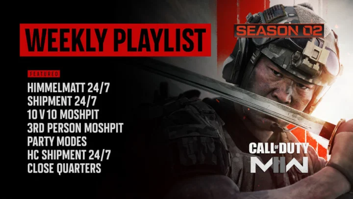 Modern Warfare 2 March 29 Weekly Playlist Update Adds Shipment 24/7