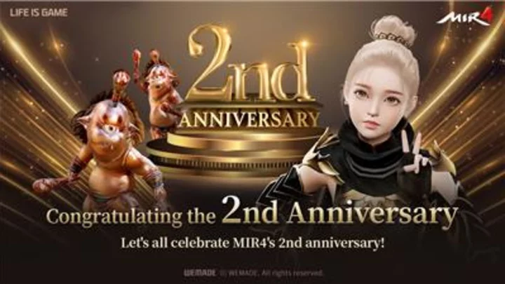 Wemade Celebrates Second Anniversary of MIR4 Global Service with Special Events!