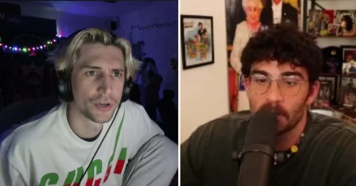 xQc dubs HasanAbi 'unhinged' for abuse accusations amid divorce, fans react