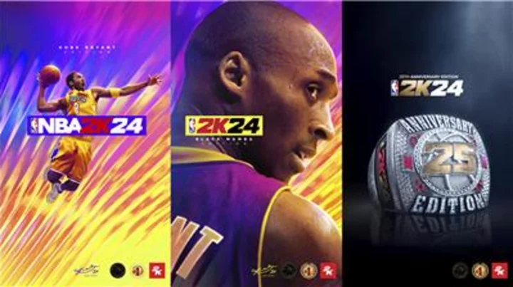 See You on the Court: NBA® 2K24 Celebrates the Legendary Kobe Bryant as This Year’s Cover Athlete