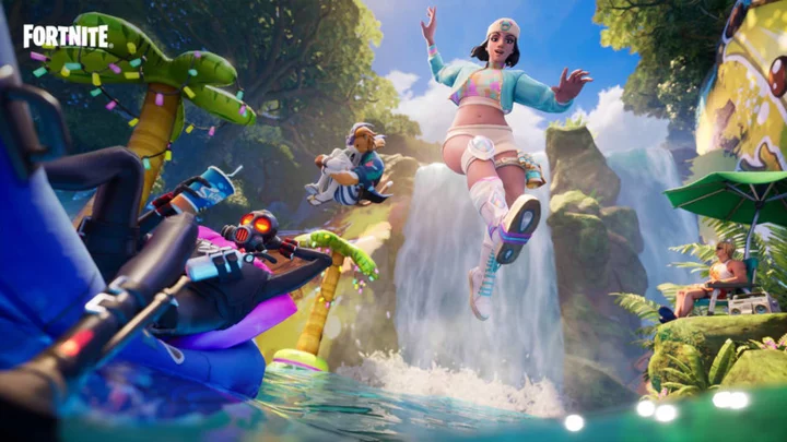 Where is Sunswoon Lagoon in Fortnite?