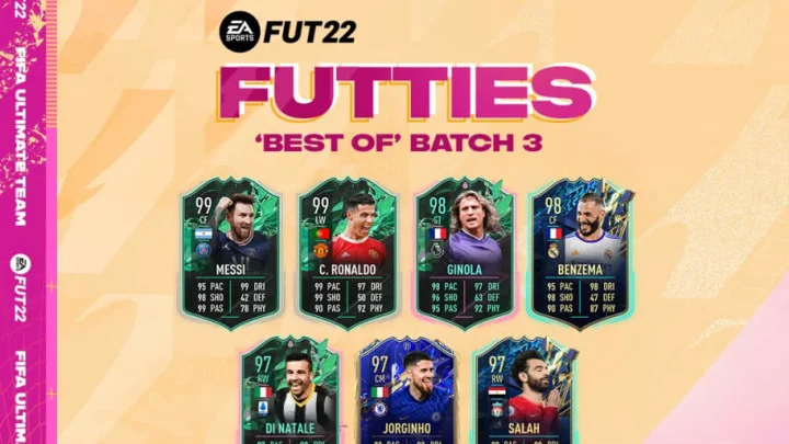 When Does FIFA 22 FUTTIES Batch 3 Leave Packs?