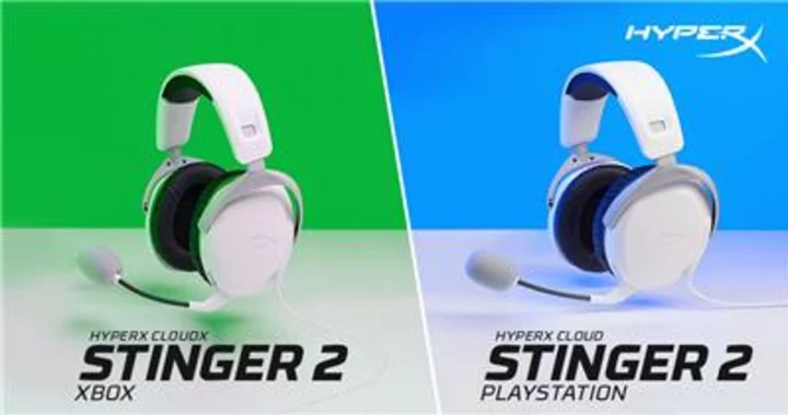 HyperX Expands Console Gaming Headset Lineup with Cloud Stinger 2 for PlayStation and CloudX Stinger 2 for Xbox