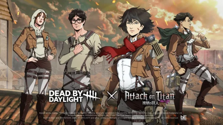Dead by Daylight Attack on Titan Collection: All Skins, Charms