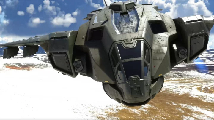Free Halo Infinite Add-On in Microsoft Flight Simulator