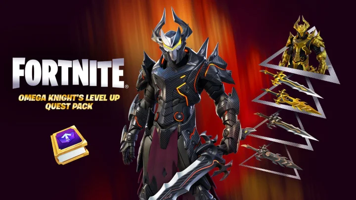 Epic Games Reveals Omega Knight's Level Up Quest Pack in Fortnite