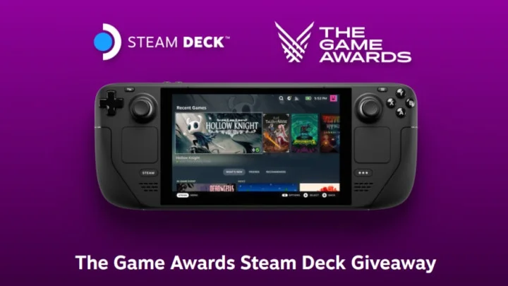 How to Enter The Game Awards Steam Deck Giveaway
