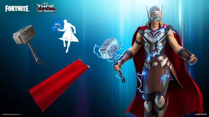 Fortnite Adds New Thor Skins in Gods of Thunder Pack
