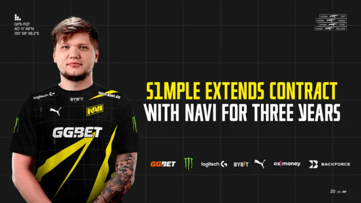 S1mple, NAVI Agree to 3-Year Contract Extension