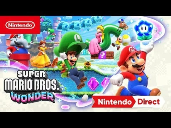 Mario gets freaky in 'Super Mario Bros. Wonder'
