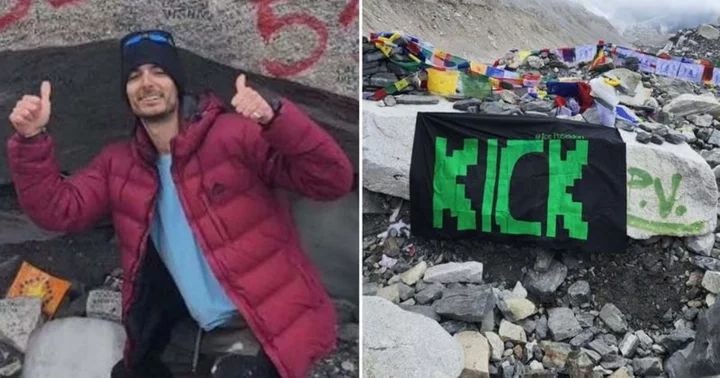 Who is Ice Poseidon? First streamer to plant 'giant' Kick flag on Mount Everest