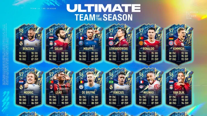 When Does FIFA 22 Ultimate TOTS Leave Packs?