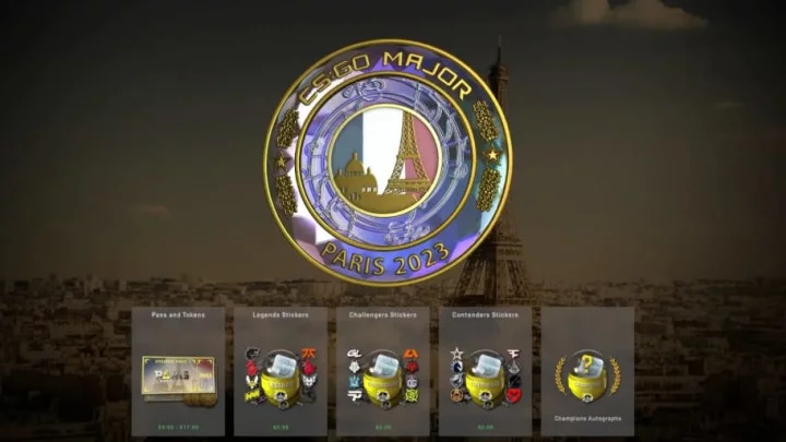 CS:GO Blast.tv Paris Major 2023 Stickers Revealed