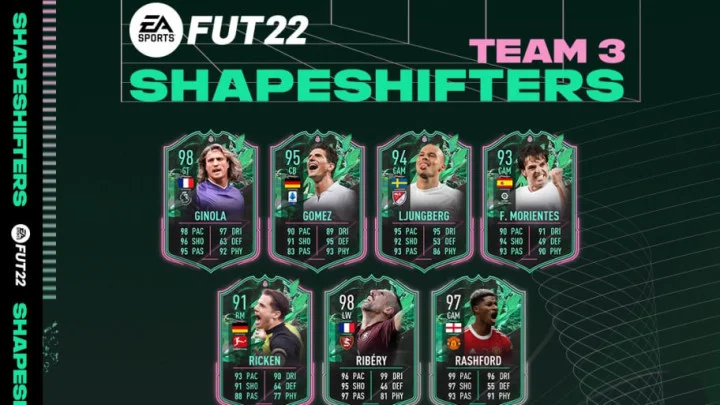 Shapeshifters Team 4 Leaked for Friday, July 8
