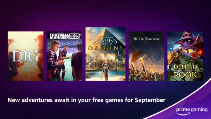 Free Games with Prime: September 2022