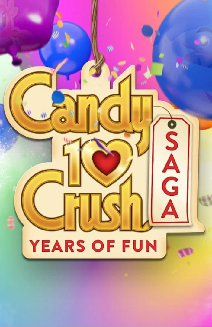 Candy Crush Saga adding in-game features to celebrate 10th anniversary