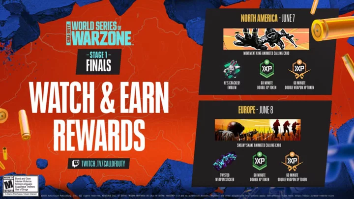 World Series of Warzone Twitch Drops: How to Claim