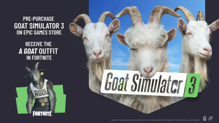 How to Get the Goat Simulator Skin in Fortnite