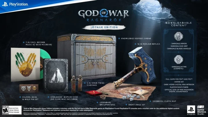 God of War Ragnarök Jotnar Edition: How to Pre-Order, Price, Contents