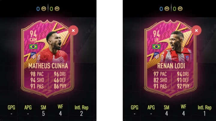 FIFA 22 Dynamic Duo Challenges: How to Complete Matheus Cunha and Renan Lodi