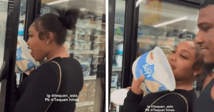 'Nothing cute about it:' Virginia couple slammed for licking ice cream tub and putting it back in supermarket