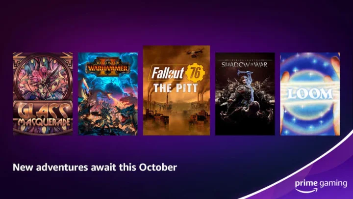 Free Games With Prime: October 2022