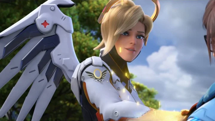 Overwatch 2 Dev Reveals Mercy Super Jump Buff for Beta Two