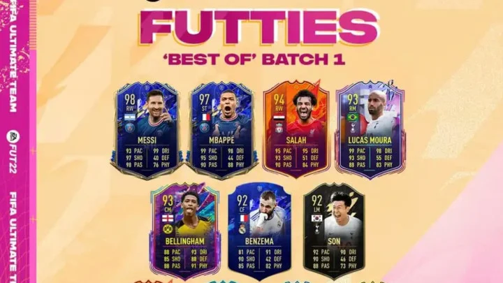 When Does FIFA 22 FUTTIES 'Best of' Batch 1 Leave Packs?