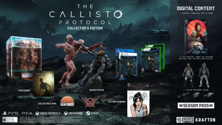 The Callisto Protocol Collector's Edition: How to Pre-Order, Price, Contents