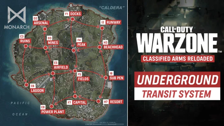 Underground Transit System Revealed in Warzone Season 3 Classified Arms Reloaded